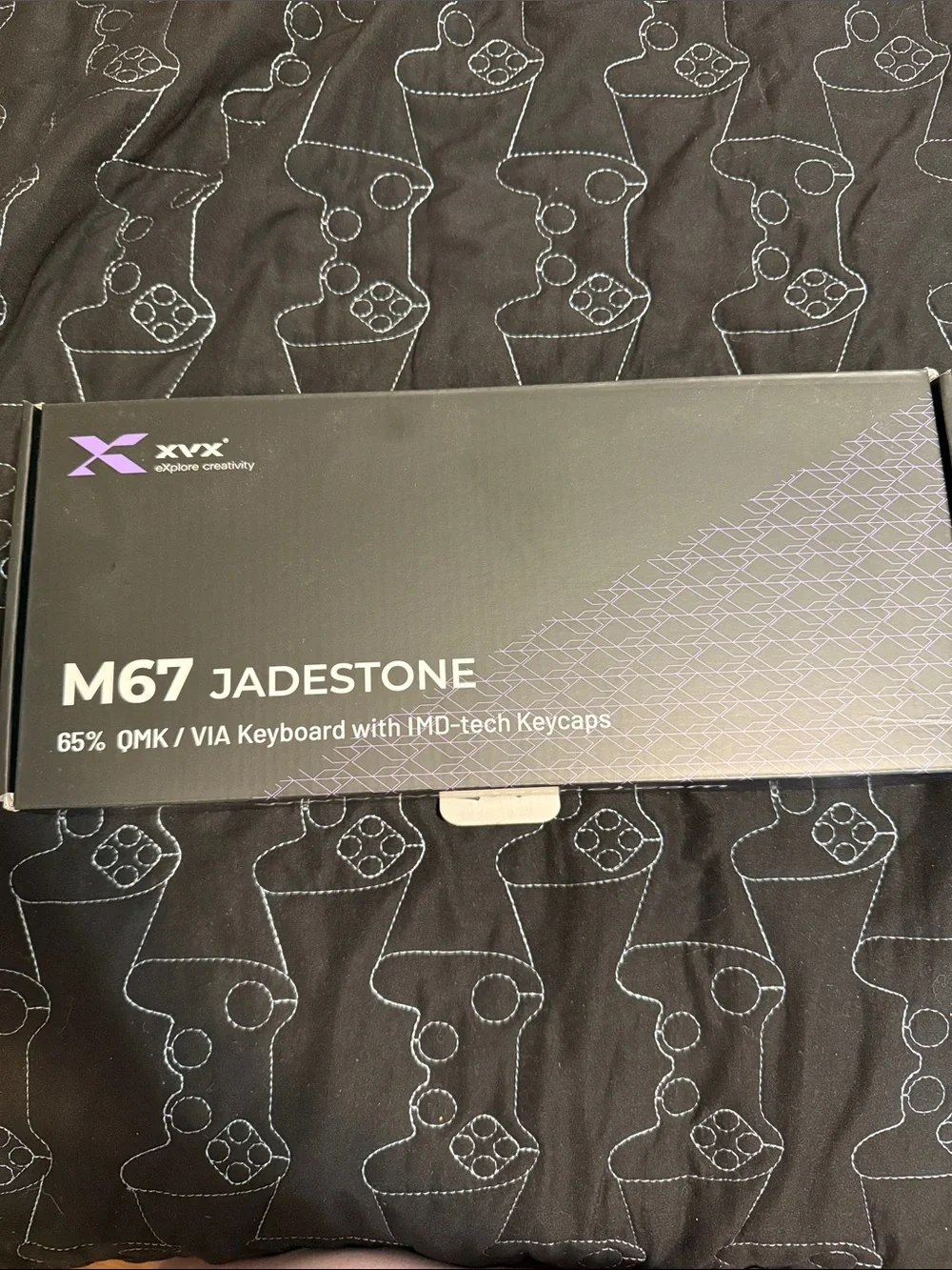 XVX M67 Jadestone 65% Mechanical Keyboard -white